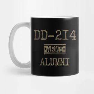 DD 214 Army Alumni Mug